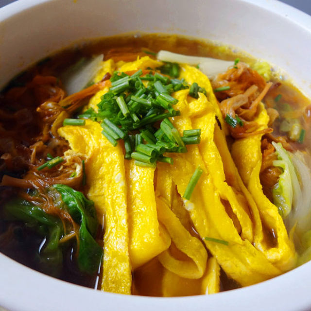 黄花菜杂烩汤