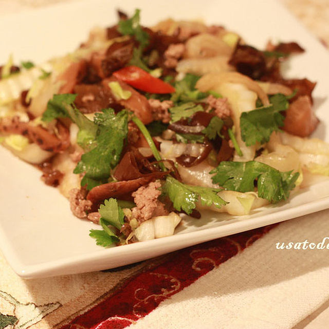 【东煮】低卡系列山东炒炒肉 Shaindong style chinese cabbage