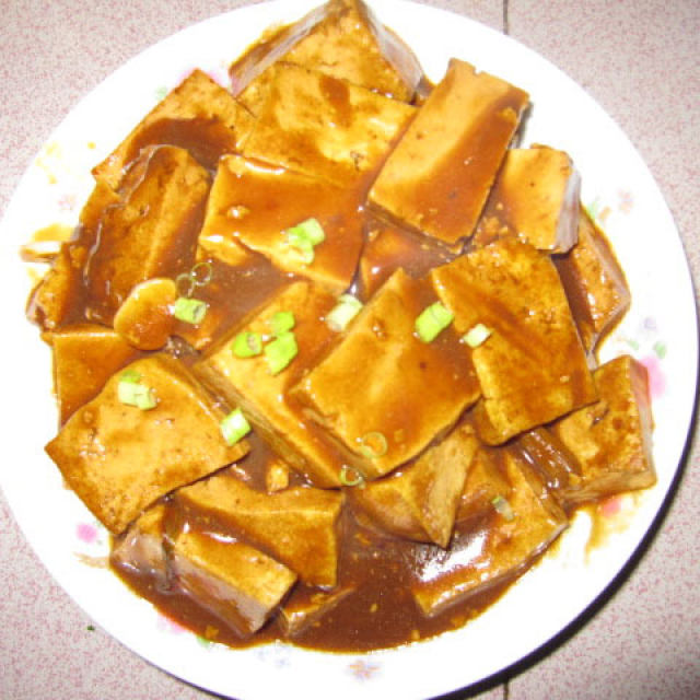 【快手菜】—酱油豆腐