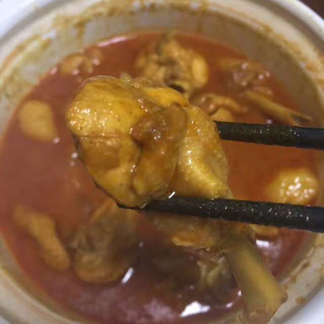 泰国椰汁咖喱鸡