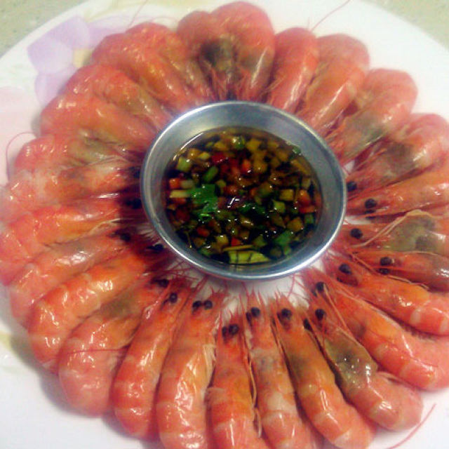 白灼虾——最鲜美的活虾吃法
