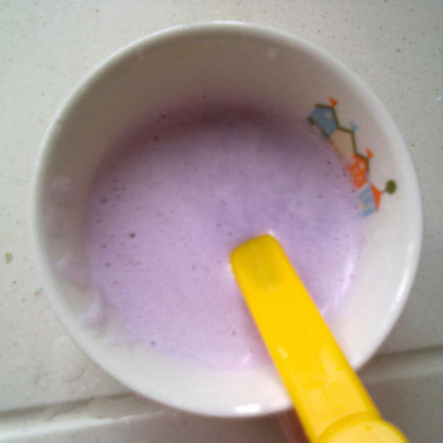 8.1卡早餐之紫薯牛奶露