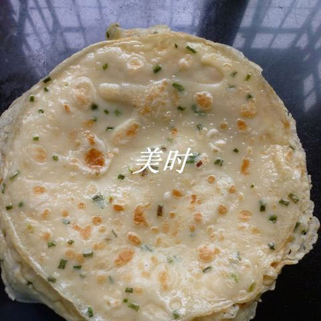 鸡蛋小葱粑粑