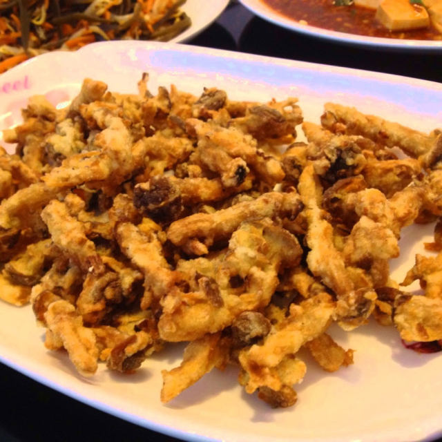 酥炸灵芝菇的做法 酥炸灵芝菇怎么做 菜谱 美食天下