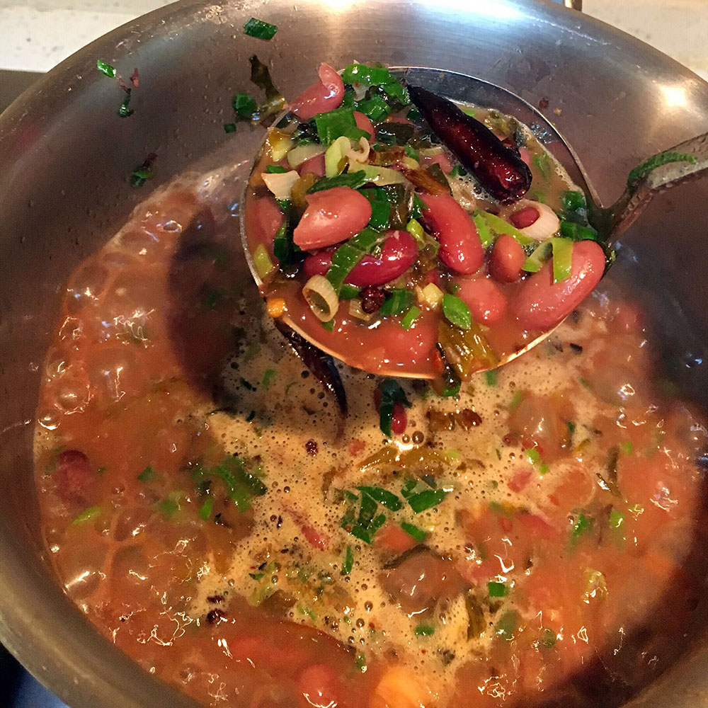 酸菜红豆汤的做法步骤