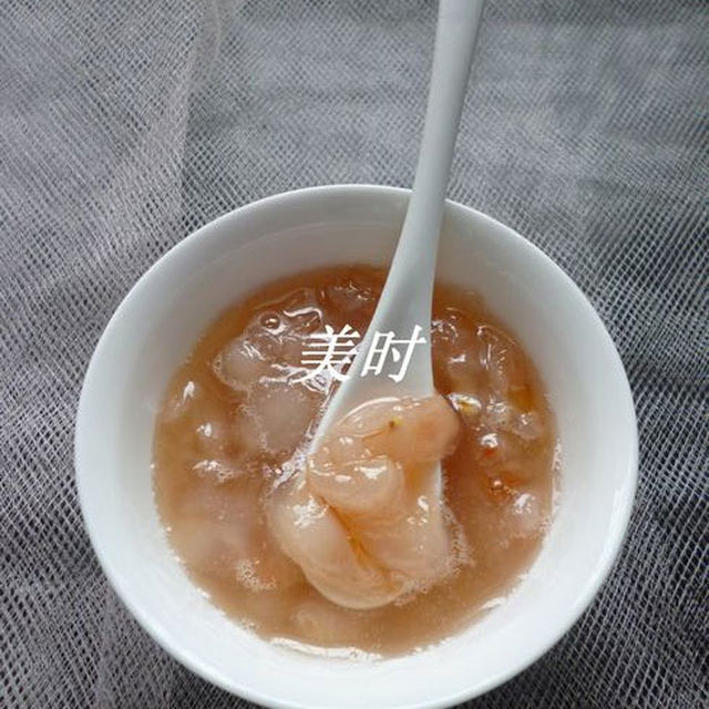 自制荔枝果肉果酱