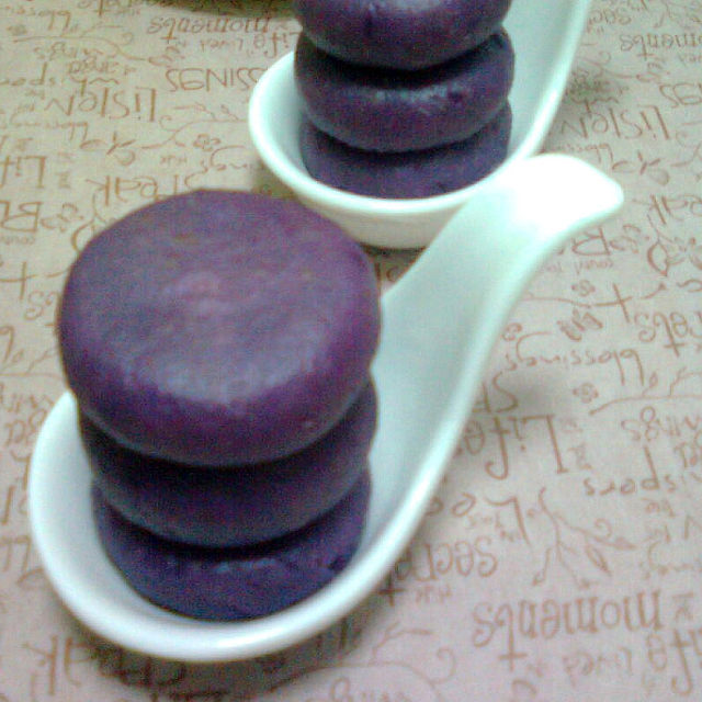 紫薯燕麦小饼