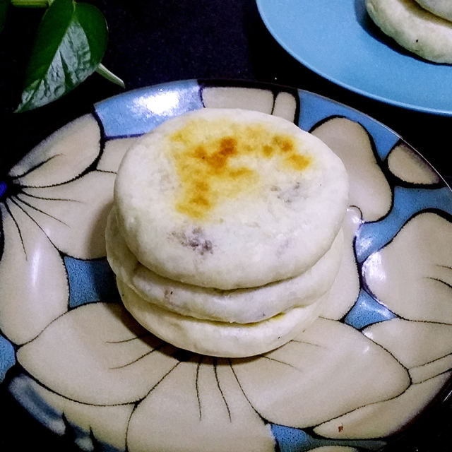 【东北】豆沙发面饼