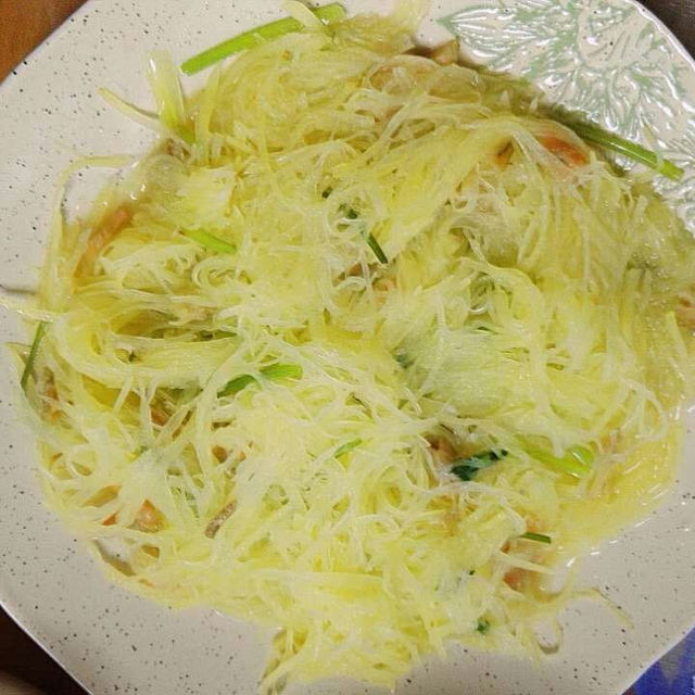 虾仁炒土豆丝