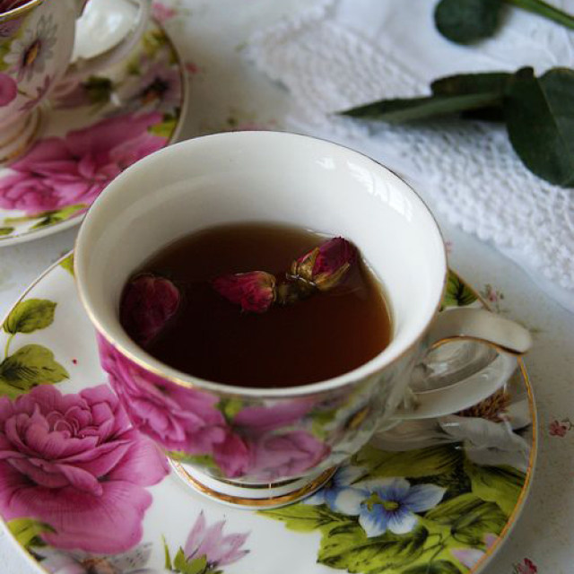 玫瑰蜂蜜茶