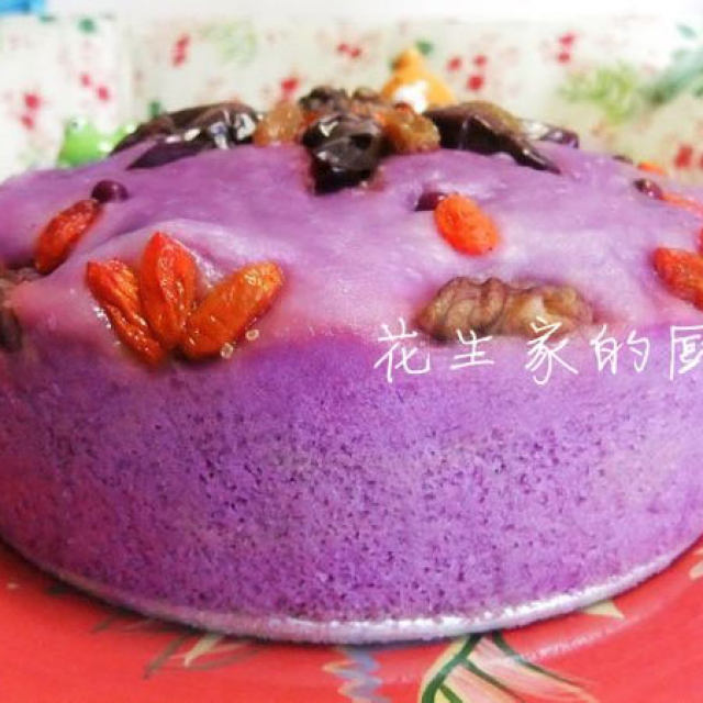 果子紫薯发糕