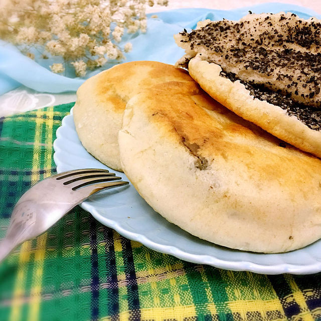 【东北】发面芝麻糖饼