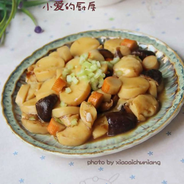 蚝油香菇玉子豆腐