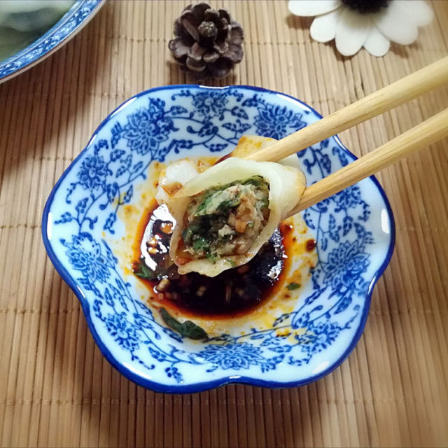 白菜香菇饺子