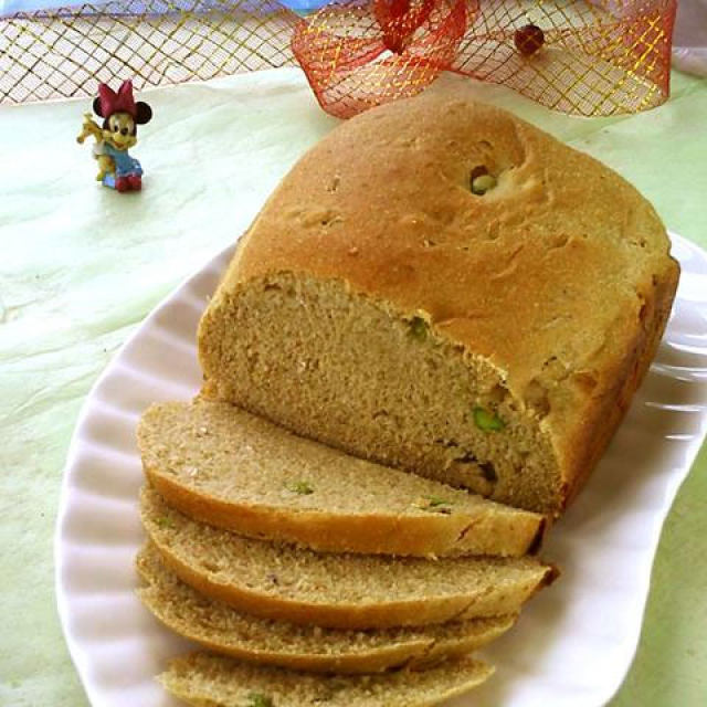 千岛酱豌豆全麦面包
