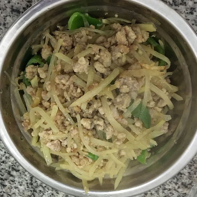 肉末土豆丝