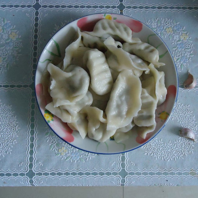 茴香猪肉水饺