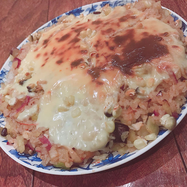 芝士土豆鸡肉焗饭