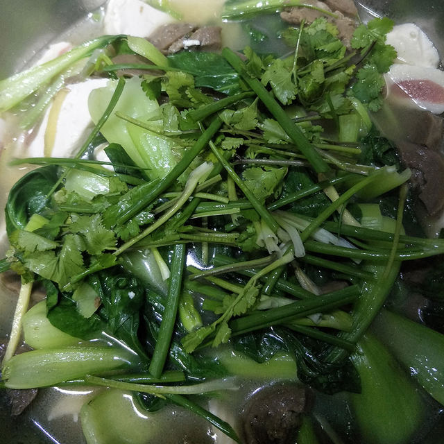 肉丸豆腐菜汤