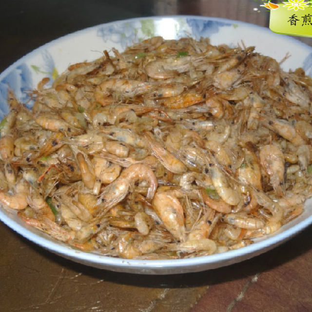 香煎小虾