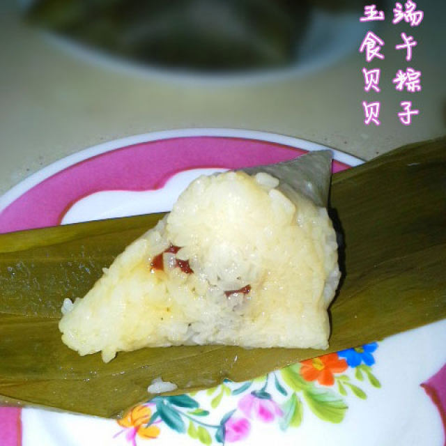 传统红枣糯米粽子