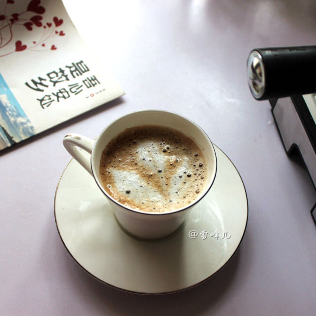 #东菱意式咖啡机试用#奶泡拉花咖啡