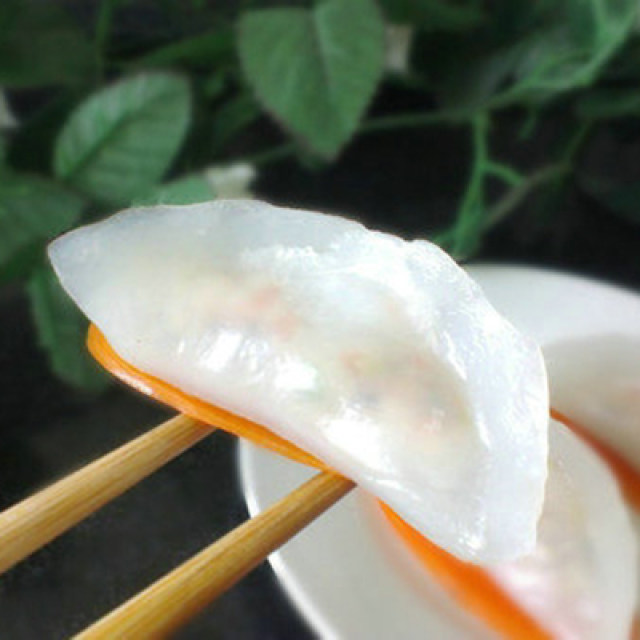 【水晶虾饺】
