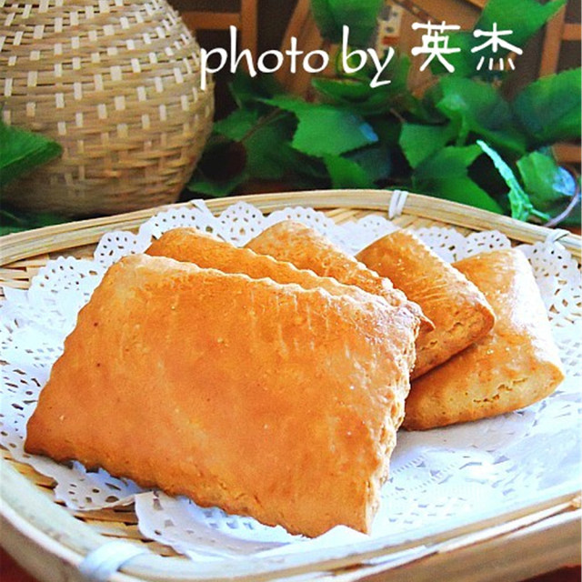 东北传统糕点——老式发面大饼干