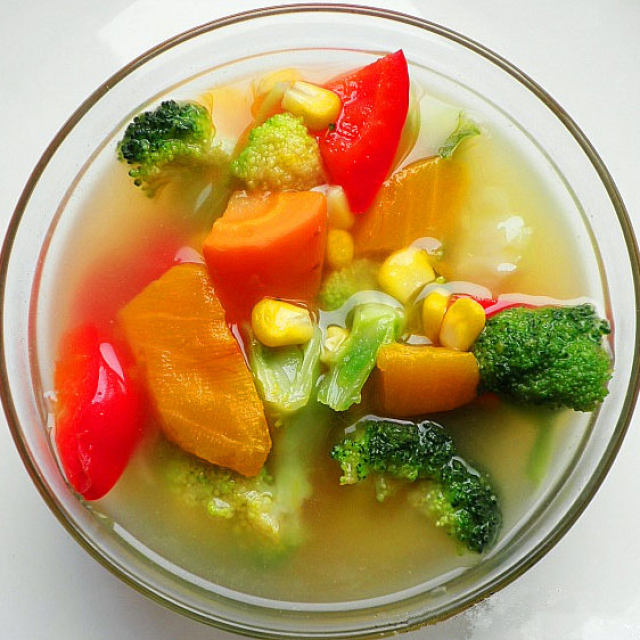 健康营养蔬菜汤