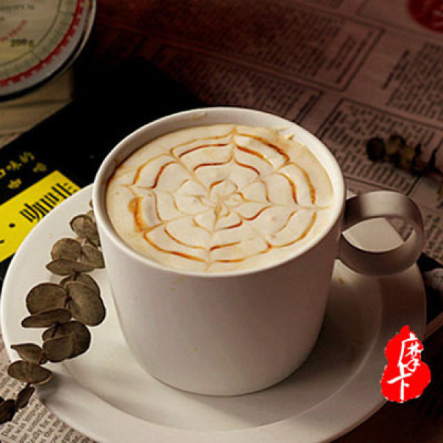#东菱意式咖啡机试用#咖啡店中热卖的咖啡【焦糖玛琪雅朵】