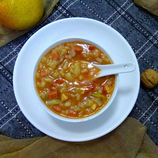 西红柿珍珠汤