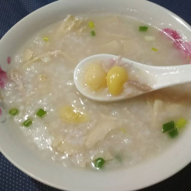 银杏瘦肉粥