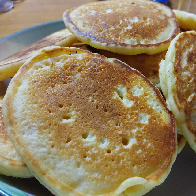 椰蓉玉米面松饼