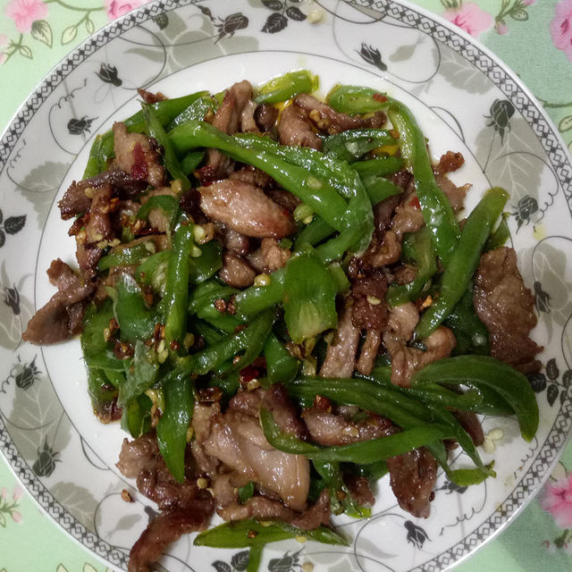 青椒肉丝