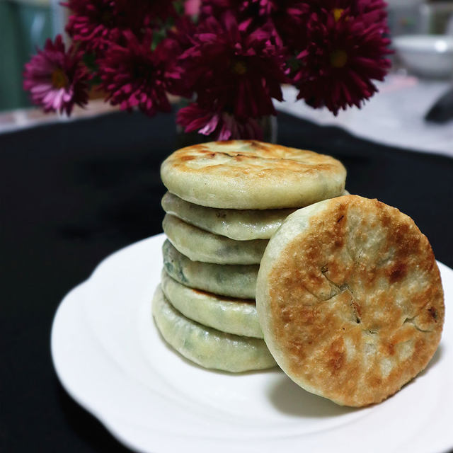 青菜豆腐馅饼