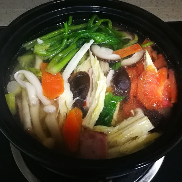 香菇蔬菜汤