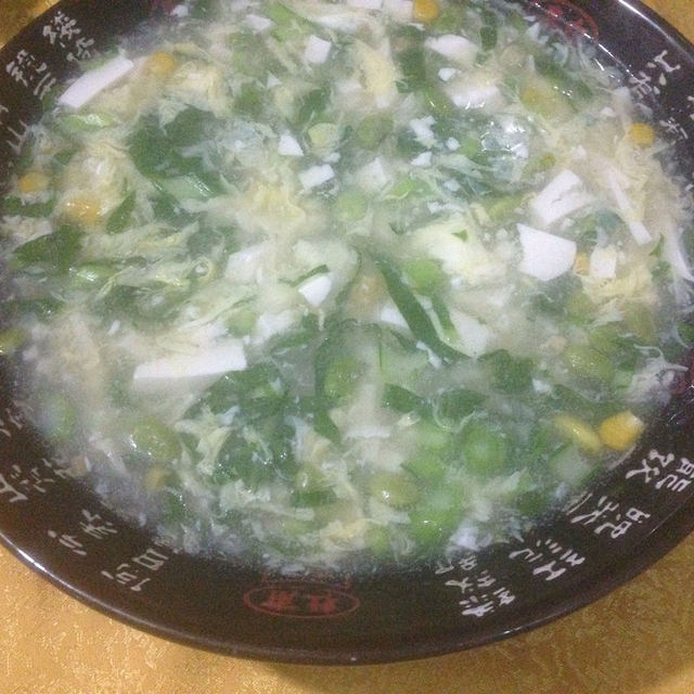 三鲜豆腐羹