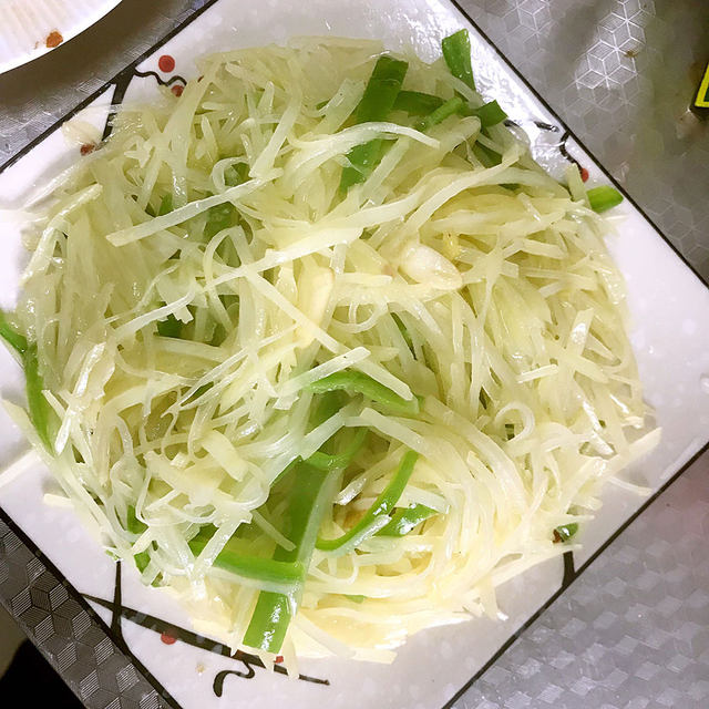 青椒土豆丝