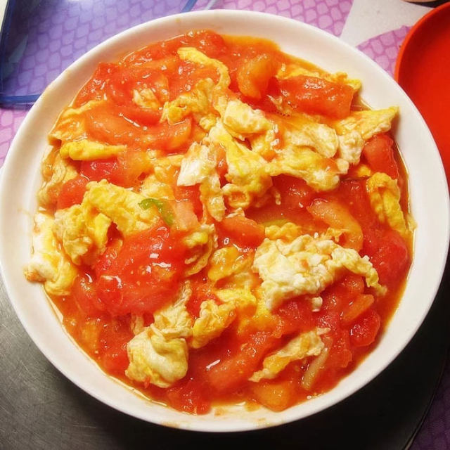 鸡蛋美食-番茄炒蛋
