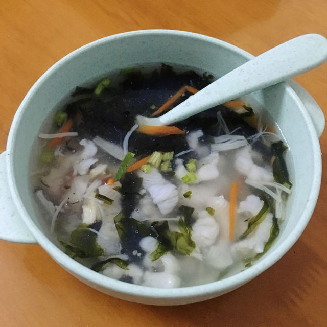 豆腐鱼紫菜羹