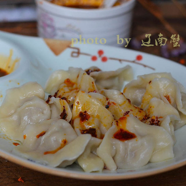 莲藕肉饺子，口感超级棒的饺子