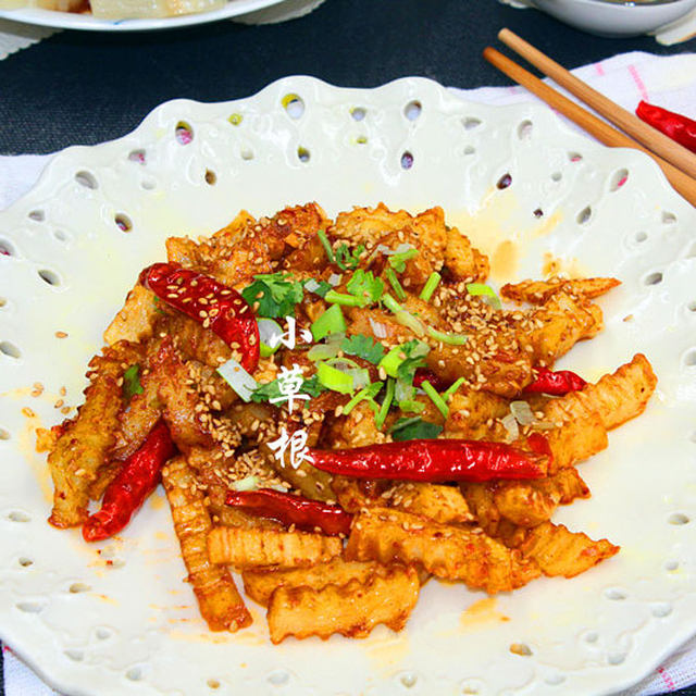 烧烤味道的狼牙土豆条