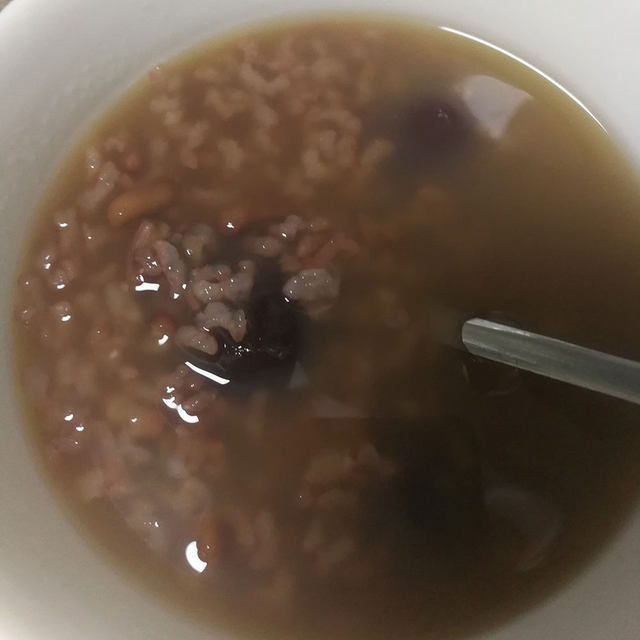 小枣红豆粥