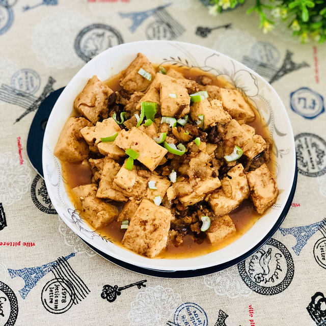 肉末豆腐