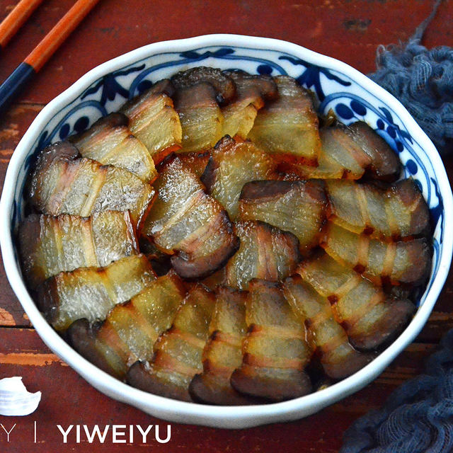 腊肉蒸豇豆干