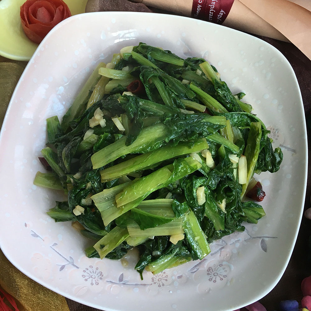 蒜蓉油麥菜