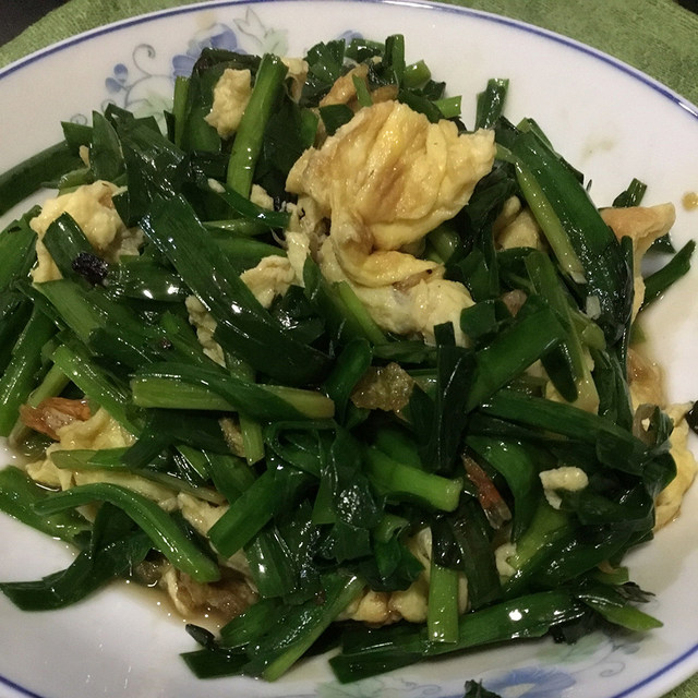 韭菜炒鸡蛋