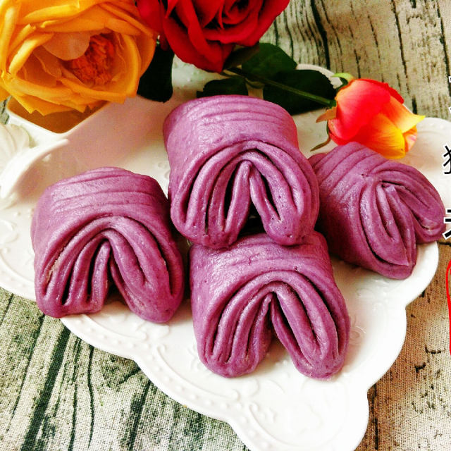 紫薯猪蹄卷