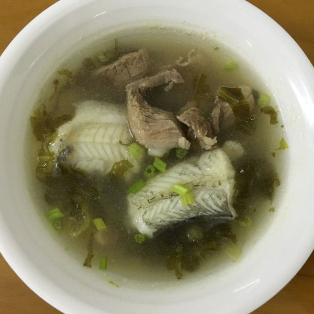 豆腐鱼酸菜汤