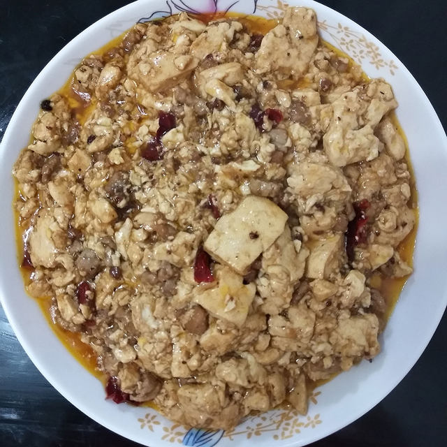 鸡扒麻婆豆腐